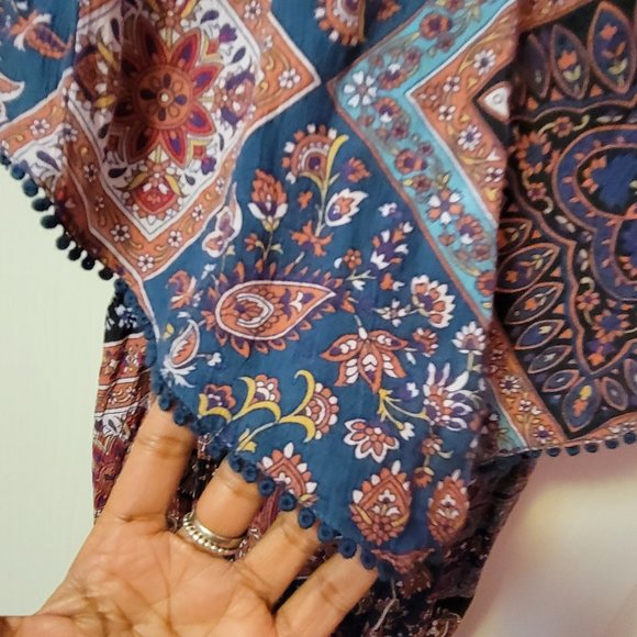 Paisley print Maxi dress - Picture 5 of 6